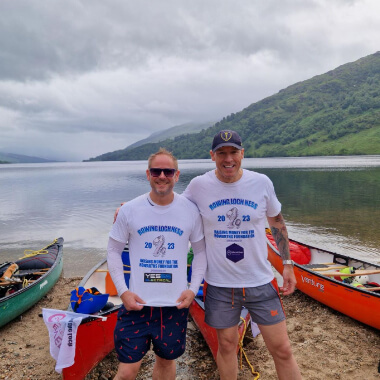 Andrew Firth and Gary King Highland Canoe Challenge